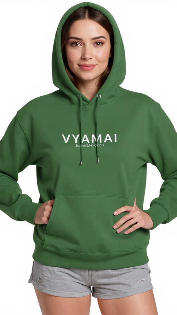 VYAMAI Signature Hoodie – Balance & Motion (Premium Fit · Timeless Essential)
