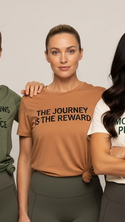 The Journey Is The Reward Tee – Lightweight Edition (Colors · Premium Fit)