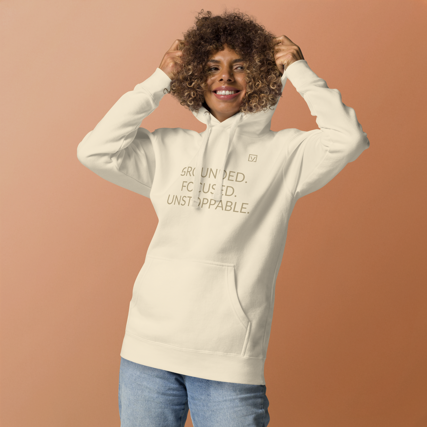 Grounded Energy Hoodie – Statement Front Edition