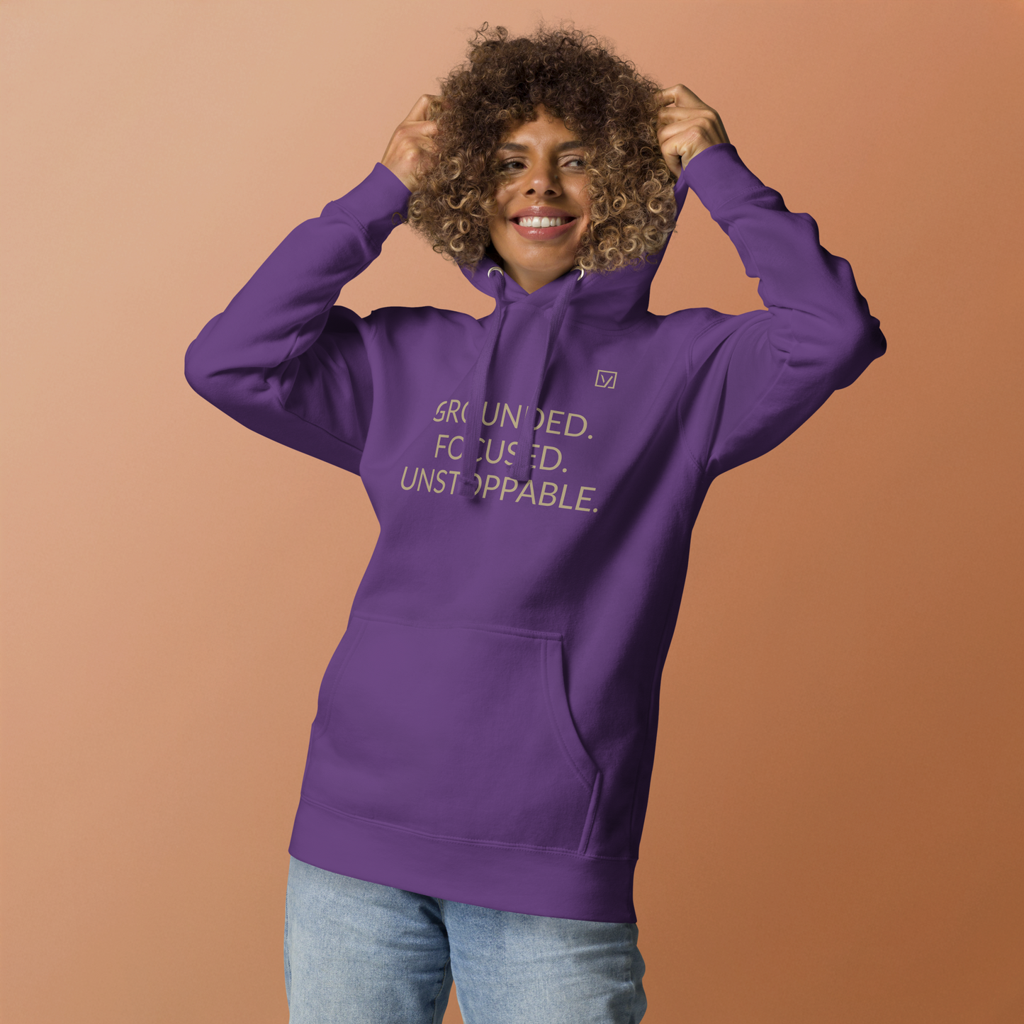 Grounded Energy Hoodie – Statement Front Edition
