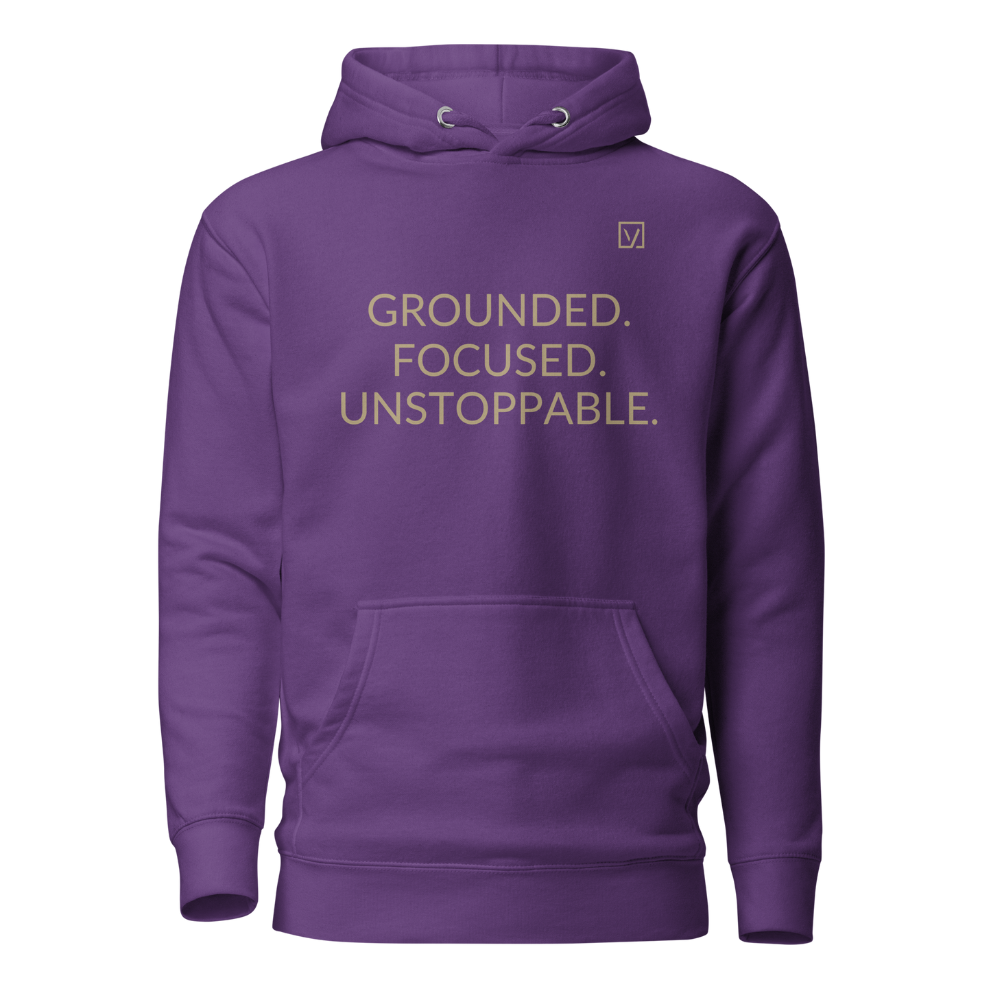 Grounded Energy Hoodie – Statement Front Edition