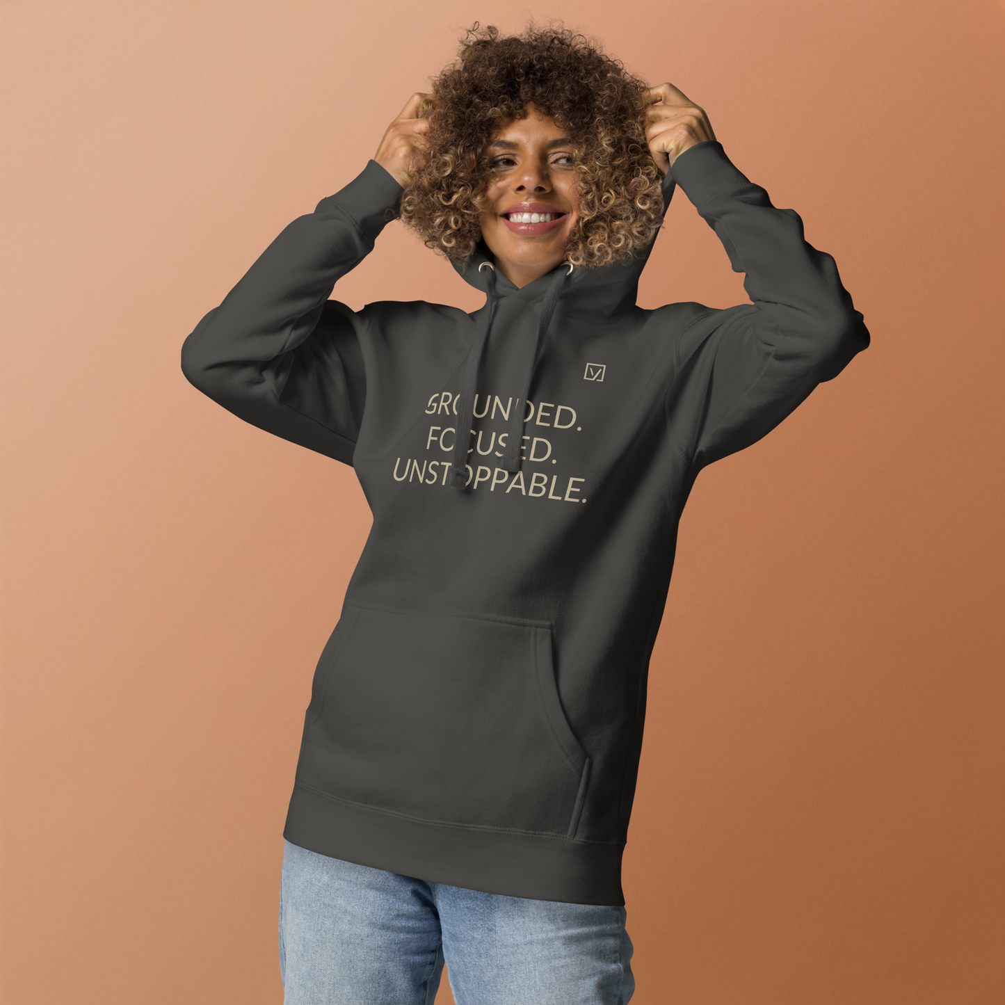 Grounded Energy Hoodie – Statement Front Edition
