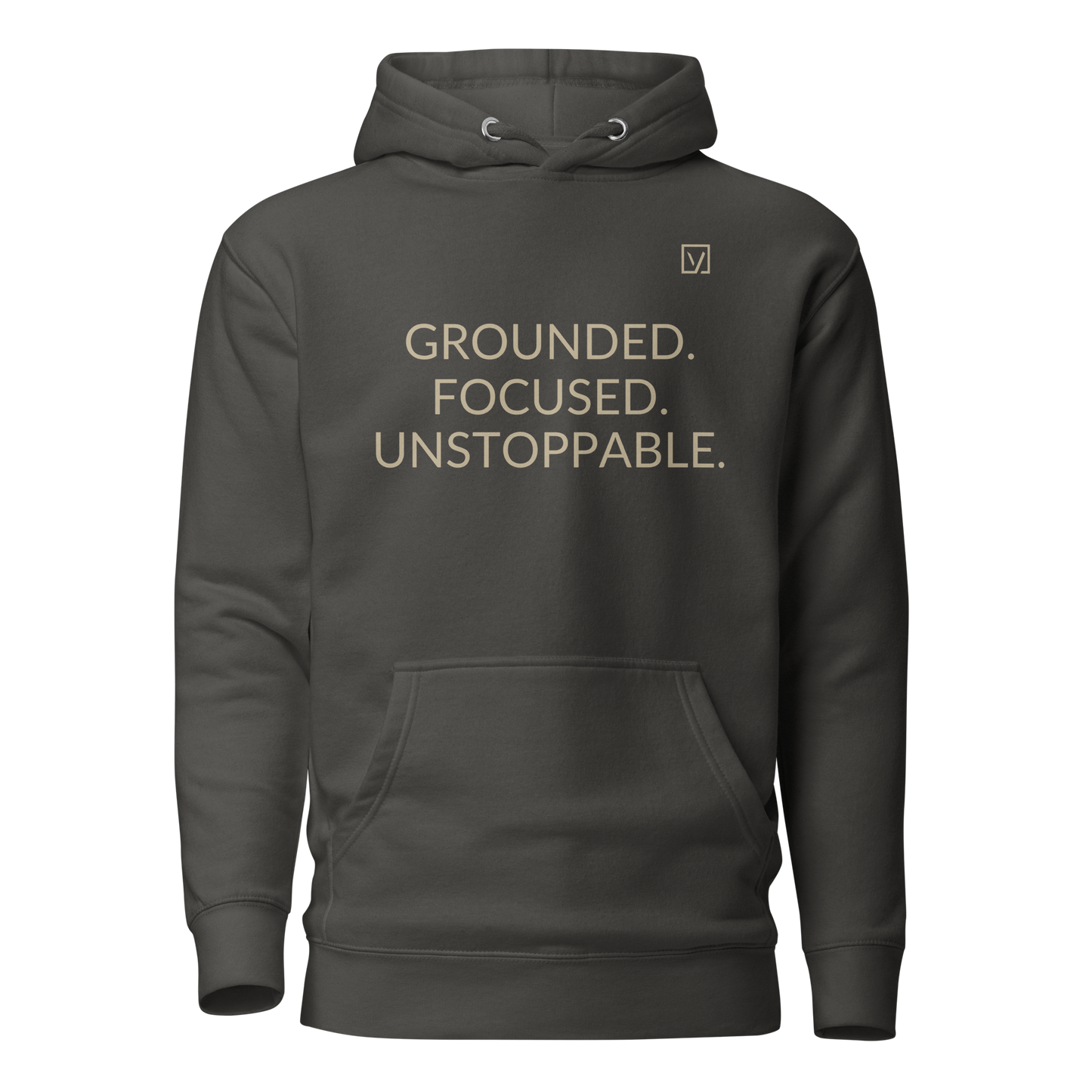 Grounded Energy Hoodie – Statement Front Edition