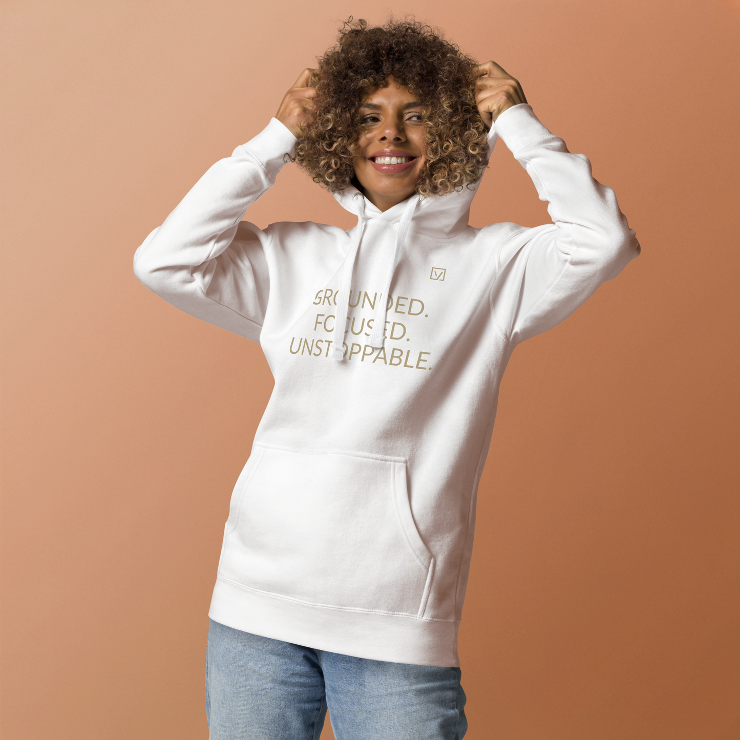 Grounded Energy Hoodie – Statement Front Edition
