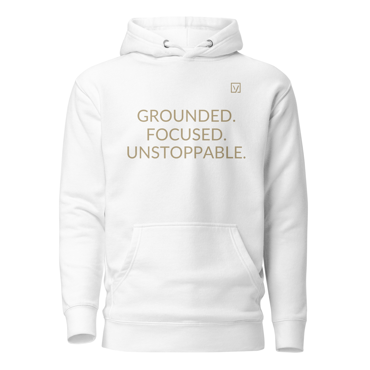 Grounded Energy Hoodie – Statement Front Edition