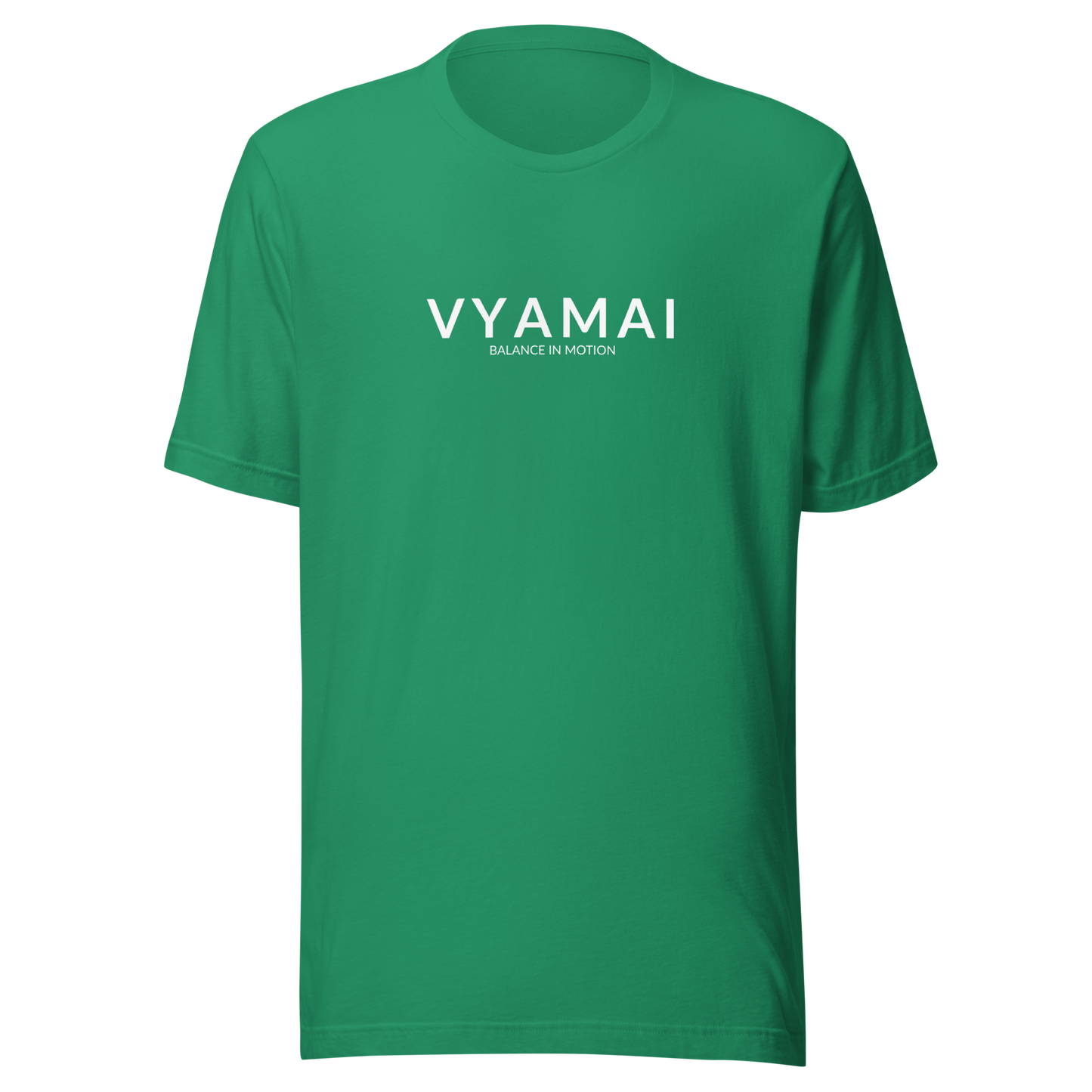 VYAMAI Signature Tee – Balance & Motion (Premium Fit · Timeless Essential)