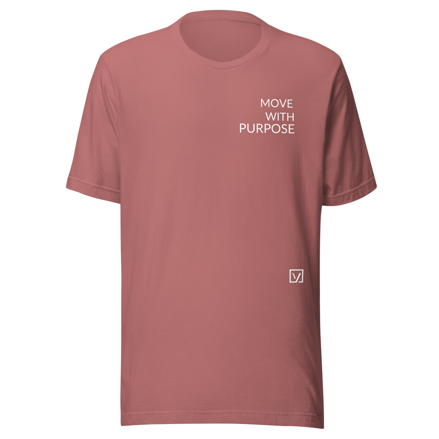 Move With Purpose Tee – Lightweight Edition (Colors · Premium Fit)