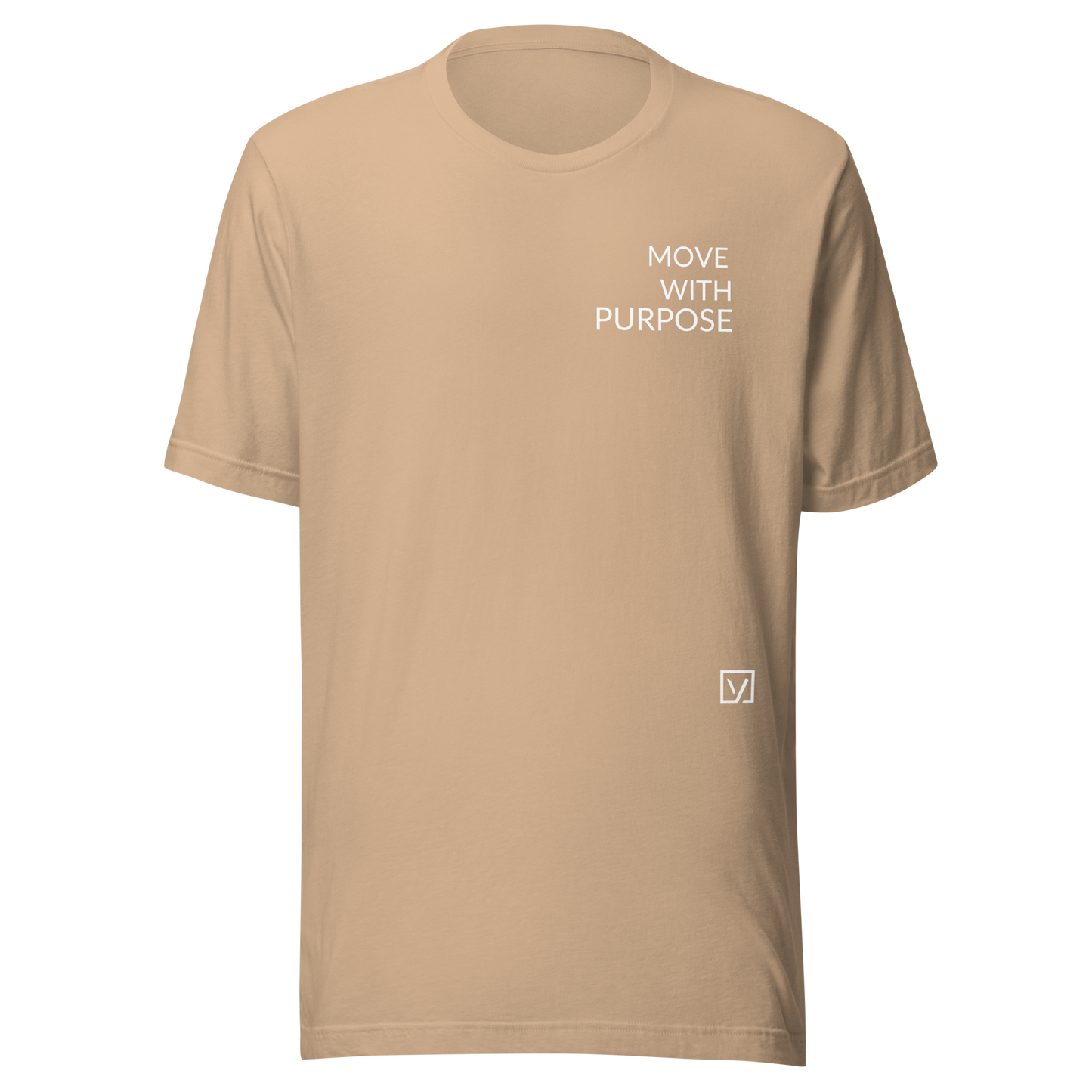 Move With Purpose Tee – Lightweight Edition (Colors · Premium Fit)