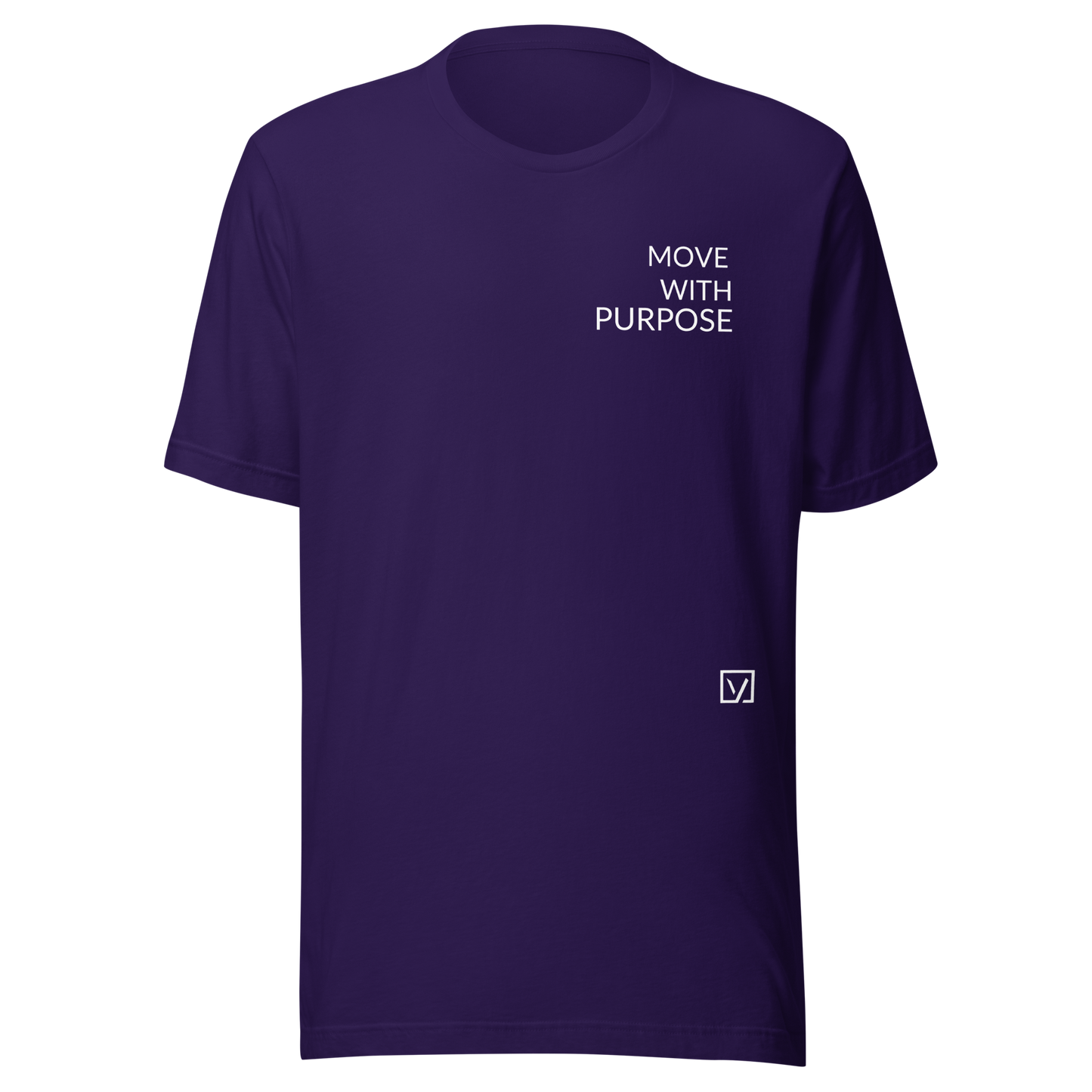 Move With Purpose Tee – Lightweight Edition (Colors · Premium Fit)