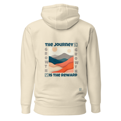 THE JOURNEY IS THE REWARD Hoodie