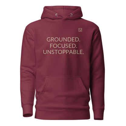 Grounded Energy Hoodie – Statement Front Edition