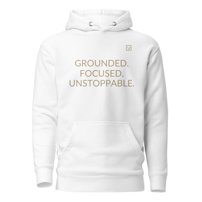 Grounded Energy Hoodie – Statement Front Edition