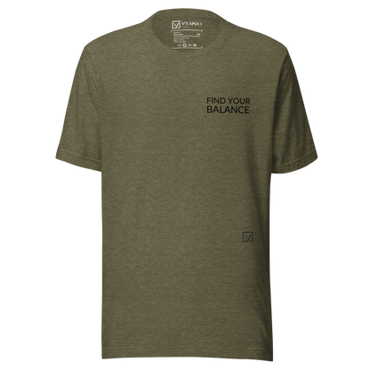 BALANCE CREW TEE - Lightweight Edition (Colors · Premium Fit)