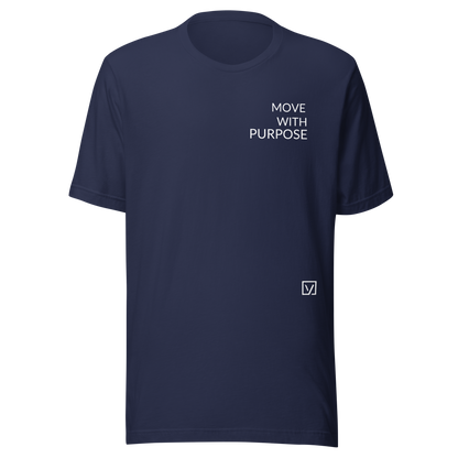 Move With Purpose Tee – Lightweight Edition (Colors · Premium Fit)