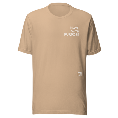 Move With Purpose Tee – Lightweight Edition (Colors · Premium Fit)