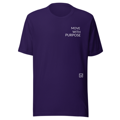 Move With Purpose Tee – Lightweight Edition (Colors · Premium Fit)